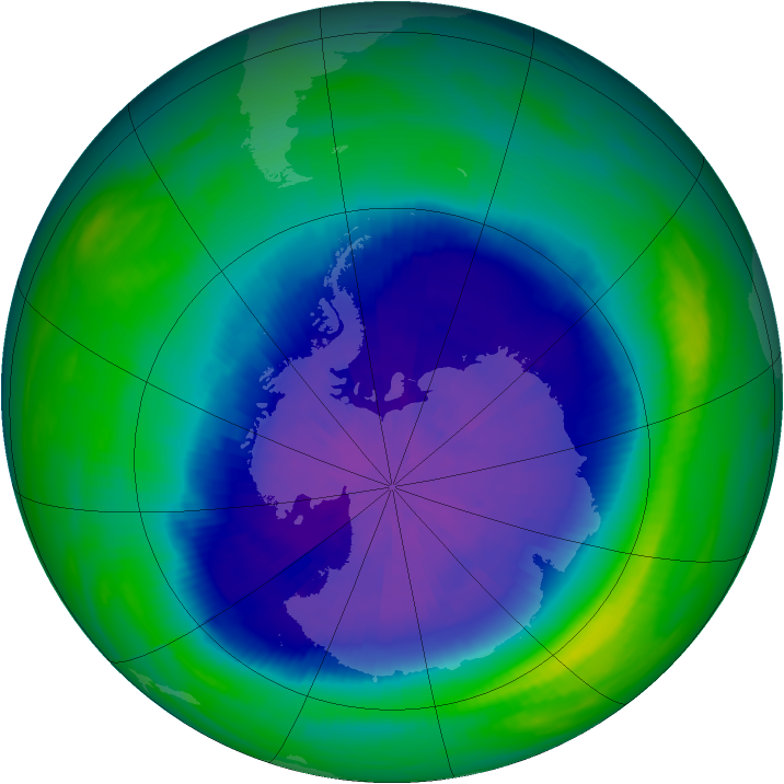 Ozone Map 1987-09-30